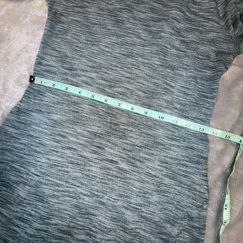 Lululemon Dress Womens 4 & Go Where To Long Sleeve Heather‎ Teal Green Stretch